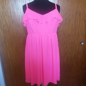 torrid chiffon dress